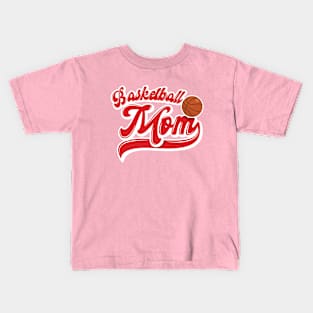 Basketball Mom Kids T-Shirt